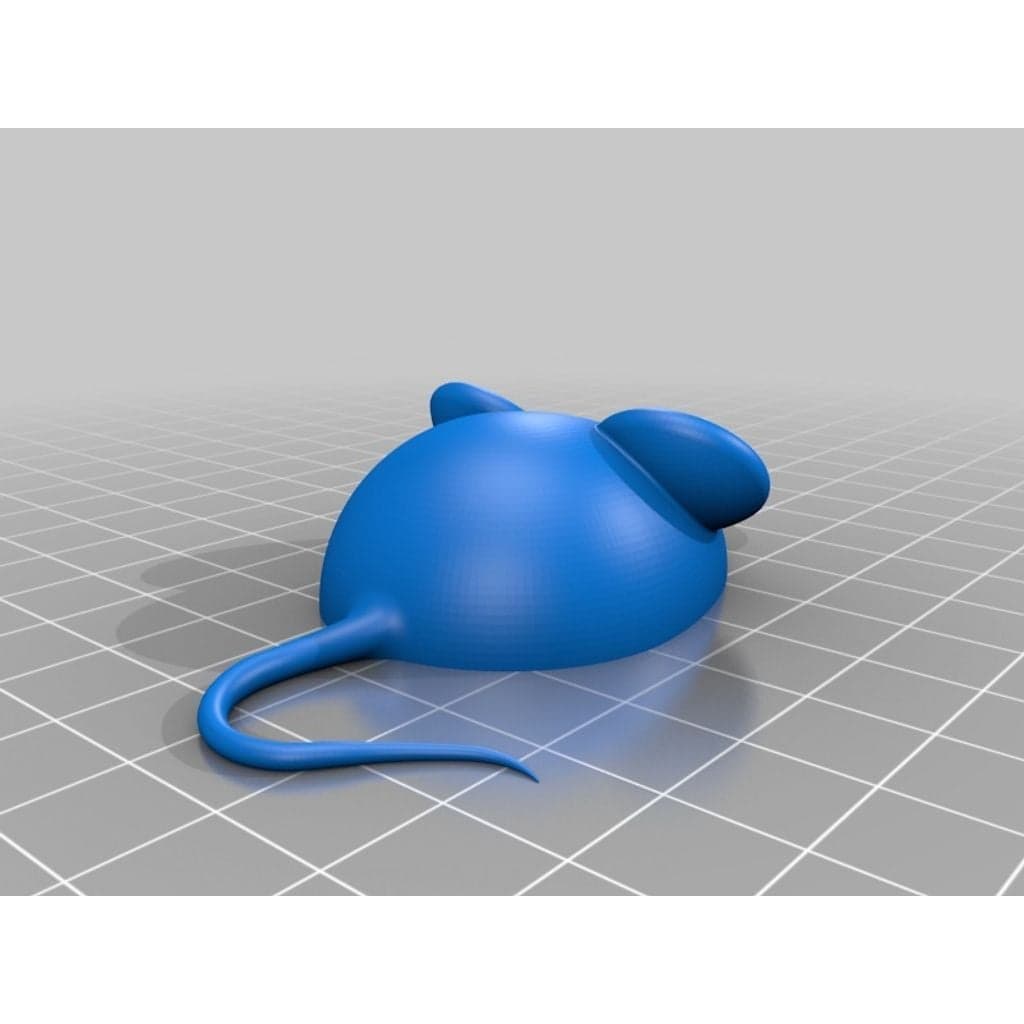 Игрушечная мышка, напечатанная на 3D-принтере