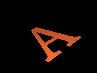 Объёмная буква «A» для термопереноса — фото 3
