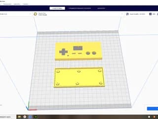 Корпус игровой консоли на Arduino Nano