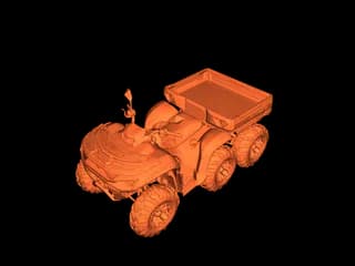 Игрушечный вездеход 6×6