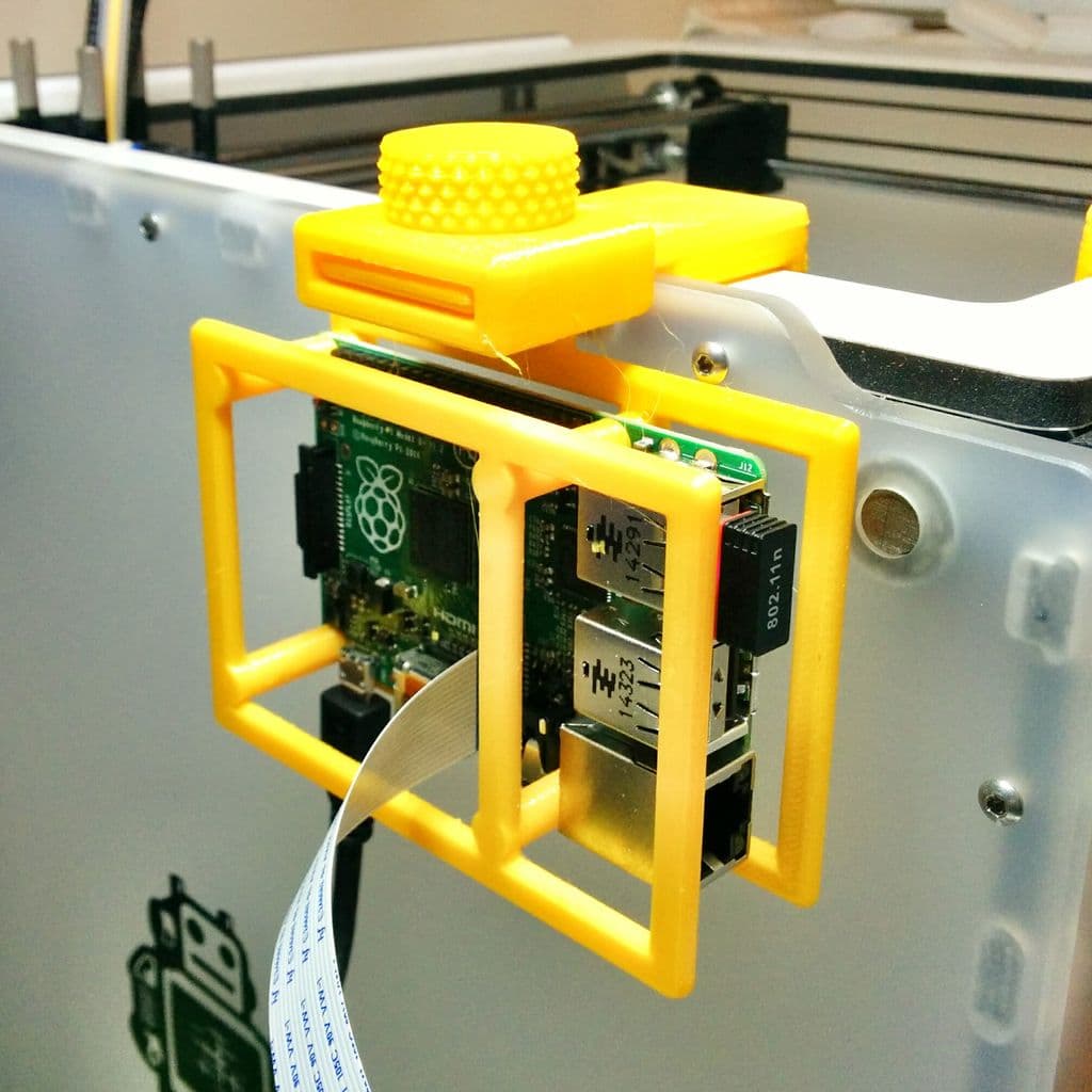 Крепление для Raspberry Pi и камеры к Ultimaker 2 — фото 3
