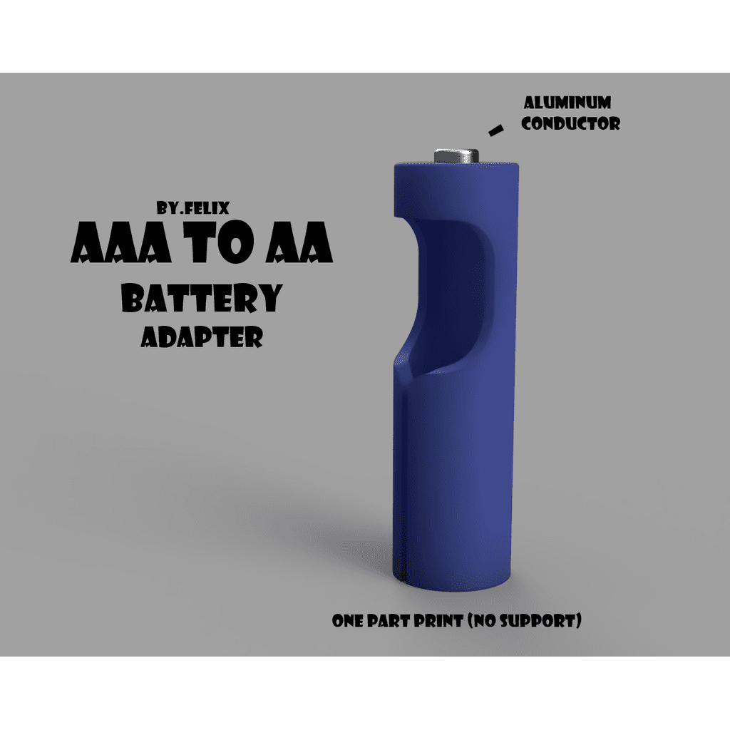 Переходник для батареек: AAA в AA
