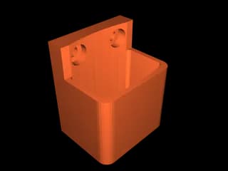 Держатель тюбика клея на перфостенку