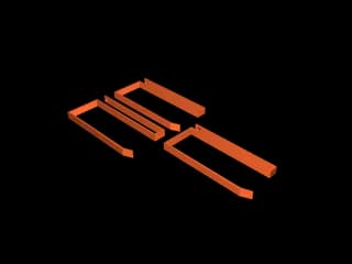 Держатели кепок для шкафа (три размера)