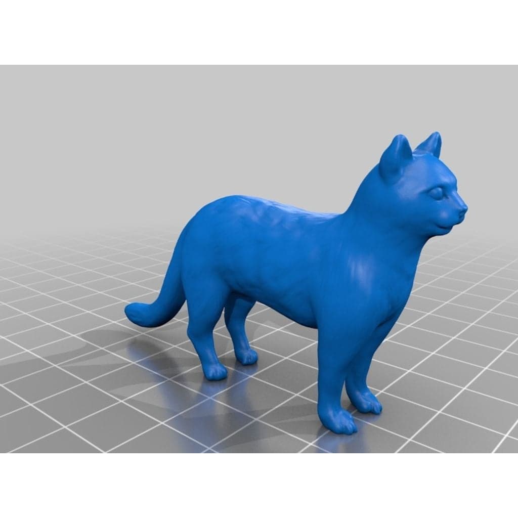 Кошка (3D-модель)