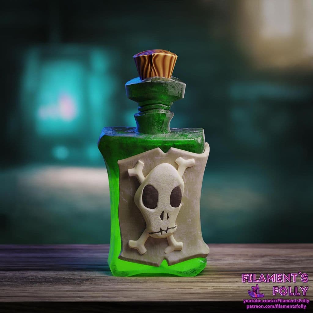 Декоративная бутылка Death — фото 3