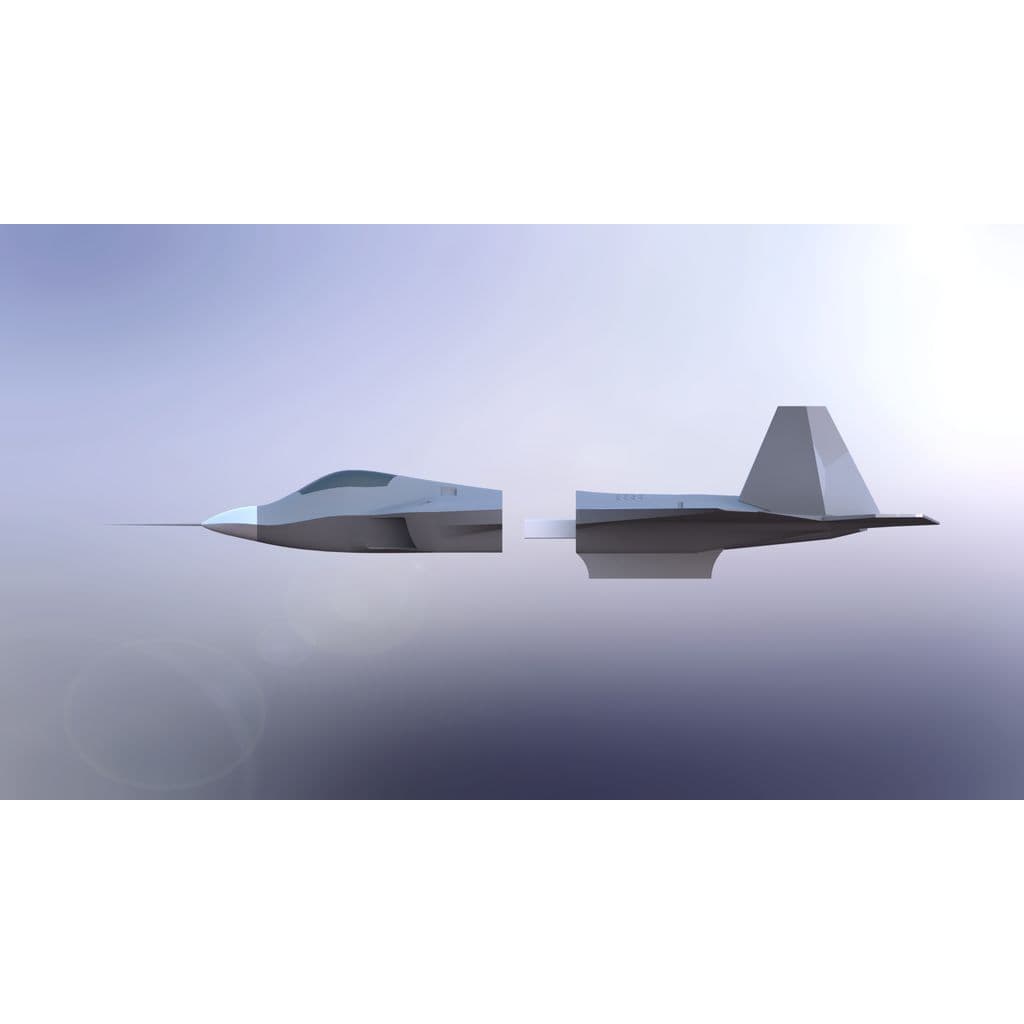 Корпус для флешки в виде самолёта — фото 3