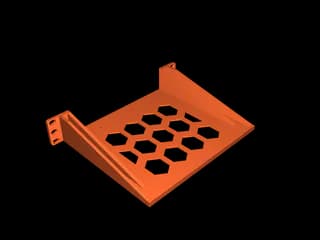Крепление мини-ПК GmkTec K10 в 10-дюймовую стойку