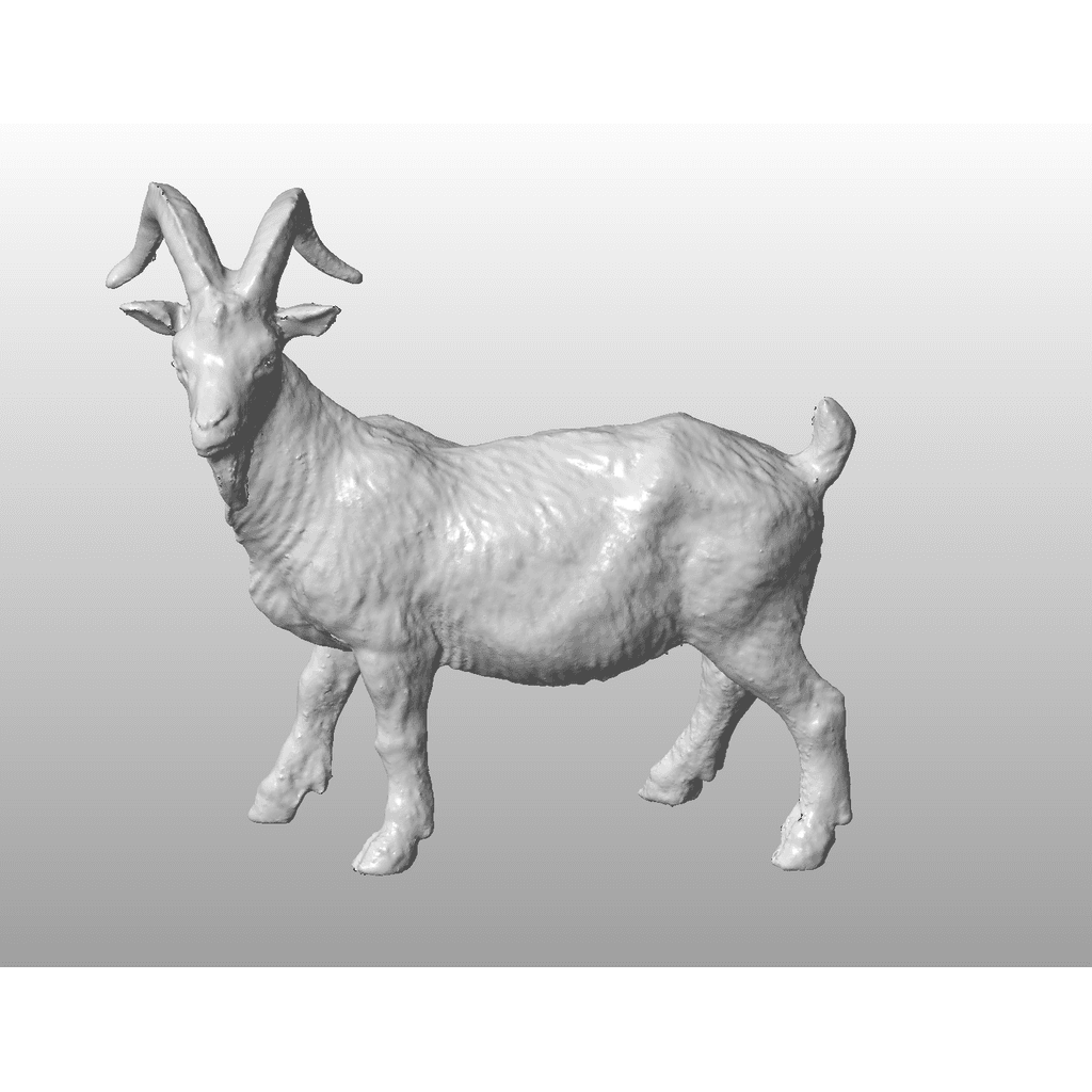 Коза (3D-скан)