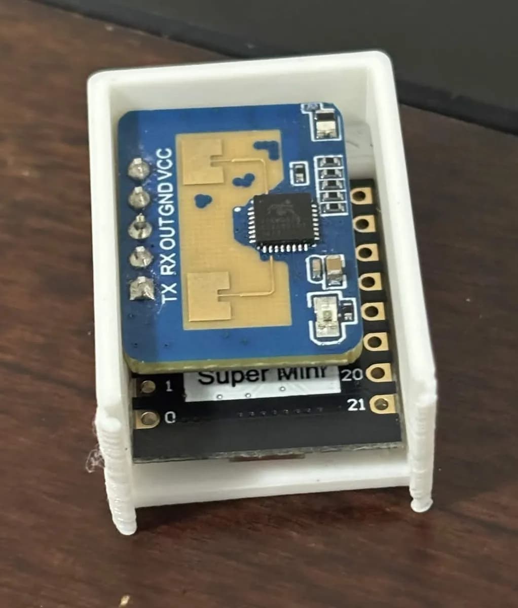 Корпус для датчика присутствия на ESP32-C3 и LD2410C — фото 6