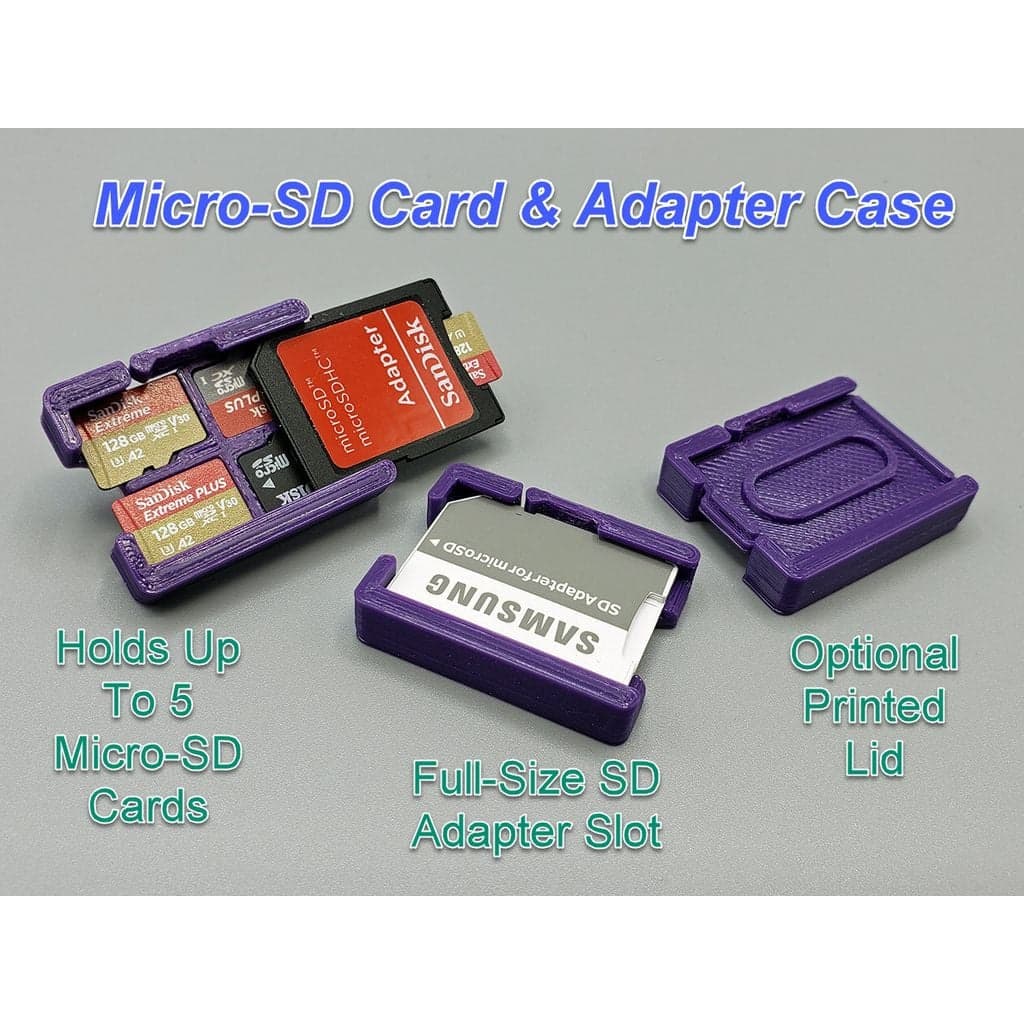 Компактный футляр для карт microSD