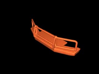 Силовой бампер («кенгурятник») для RC-модели 1:12 — фото 3
