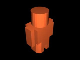 Базовая фигурка человечка для системы MOST 1:100