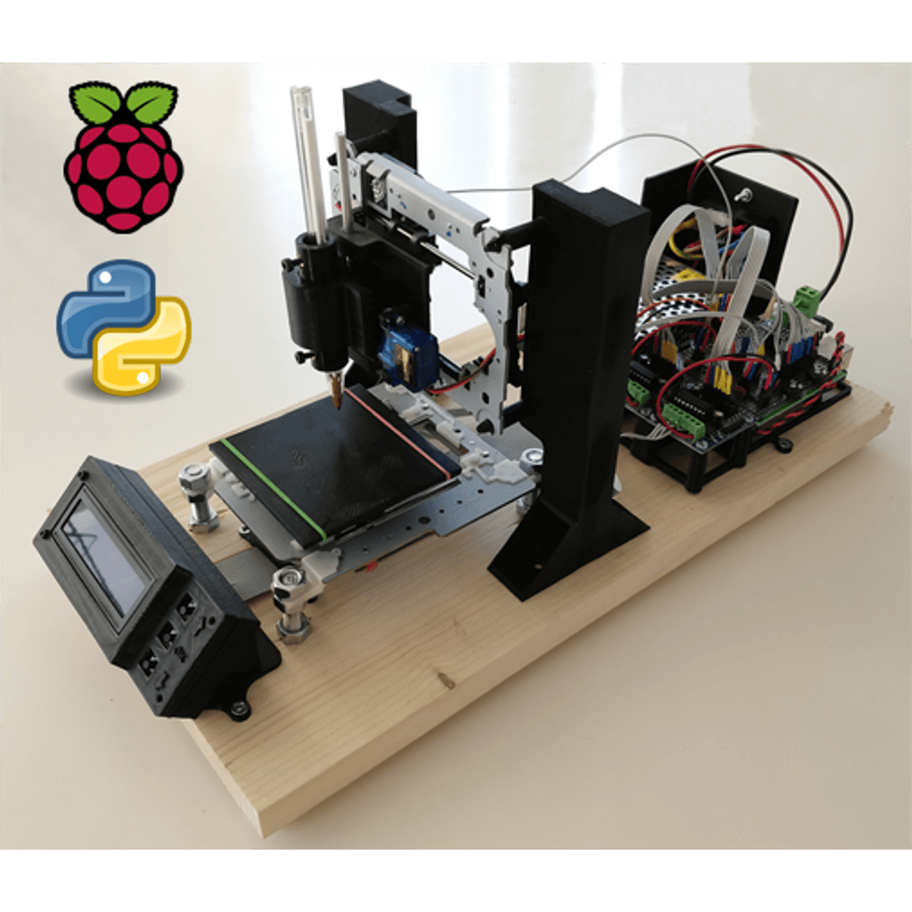 Самодельный плоттер на базе Raspberry Pi
