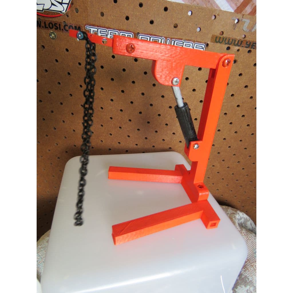 Модель двигательного крана для RC-гаража