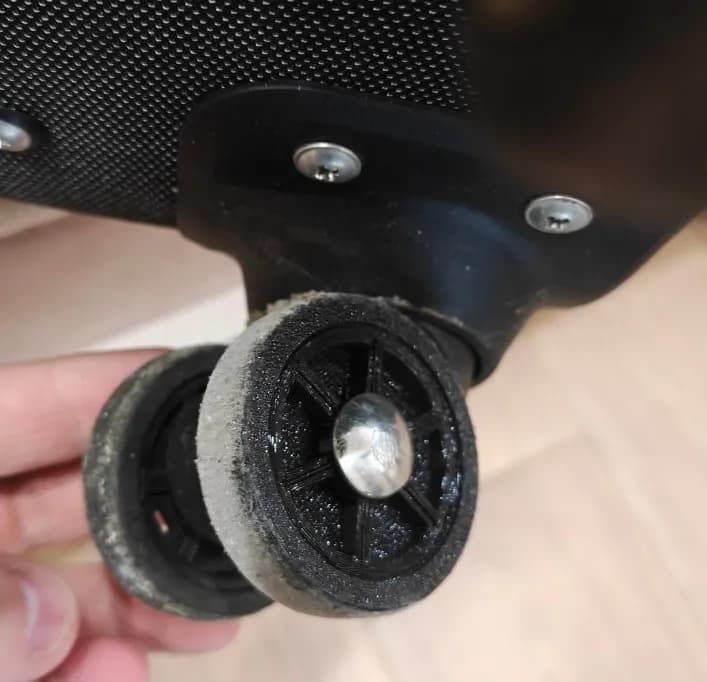 Сменное колесо чемодана 49 мм (с исходником FreeCAD) — фото 2