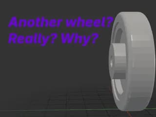 Сменное колесо чемодана 49 мм (с исходником FreeCAD) — фото 5