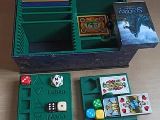 Вставка-органайзер в коробку коллекционной карточной игры