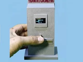 Цифровой термометр-гигрометр (рабочее устройство)