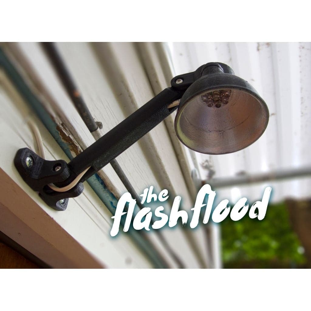 FlashFlood — автономная подсветка лестницы