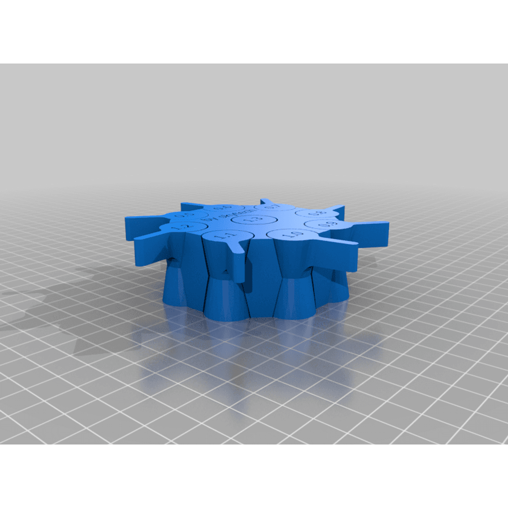 Тест на допуски для 3D-принтера