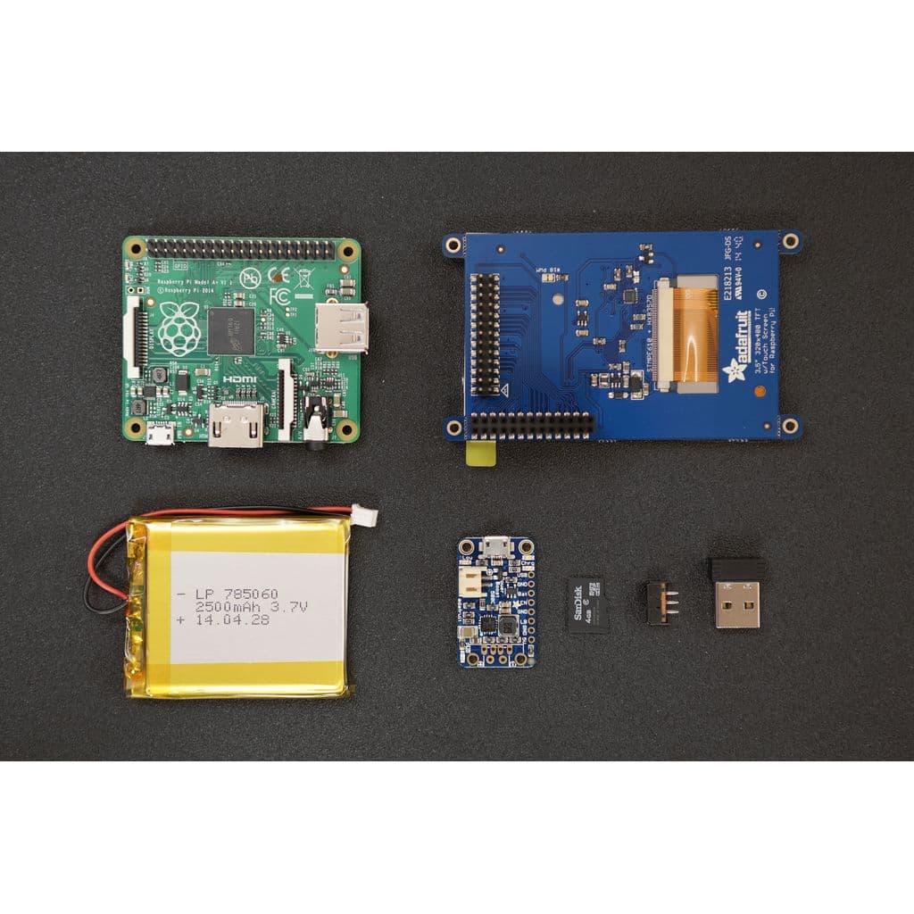 Портативный Touch Pi на Raspberry Pi A+