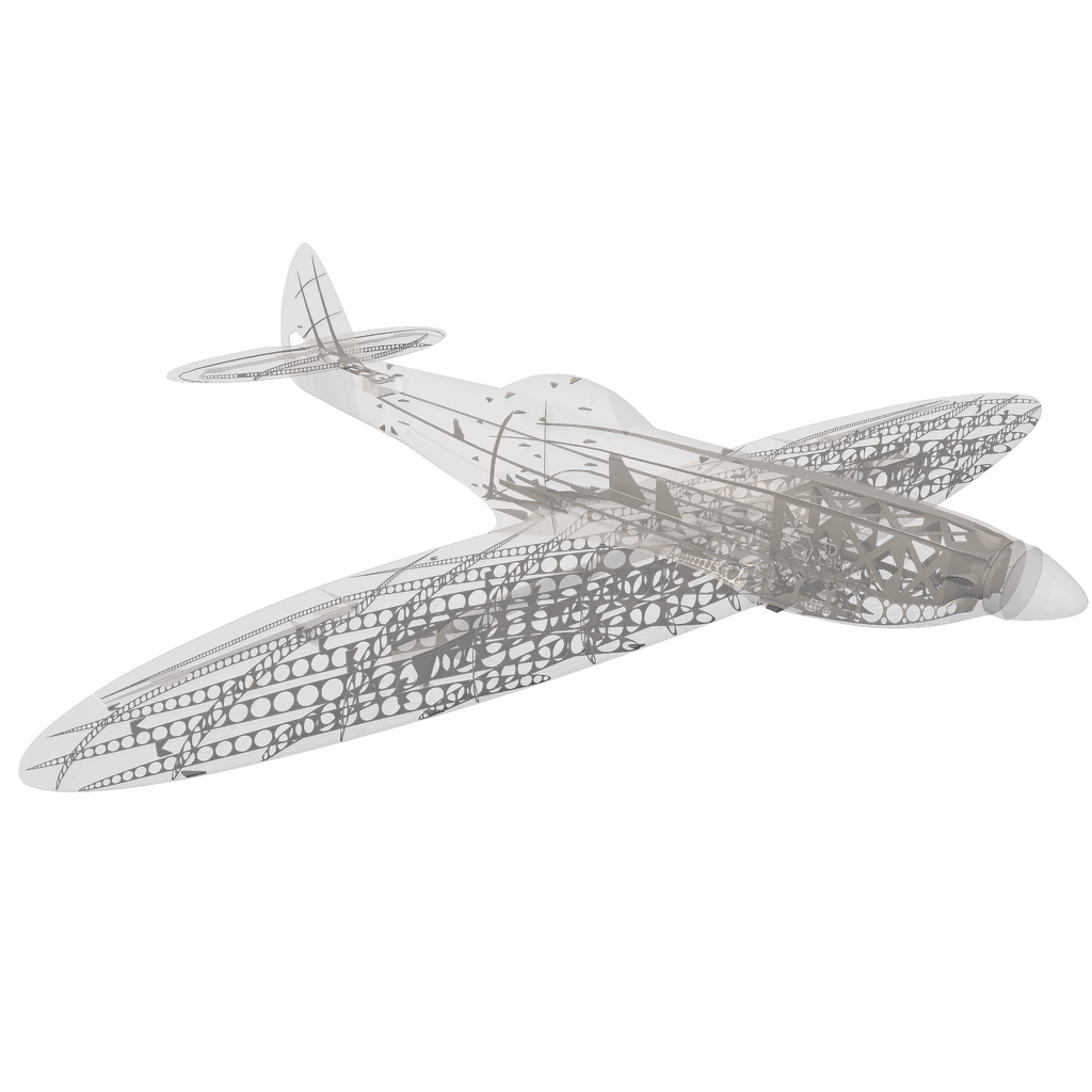 Часть крыла RC-Spitfire — фото 2