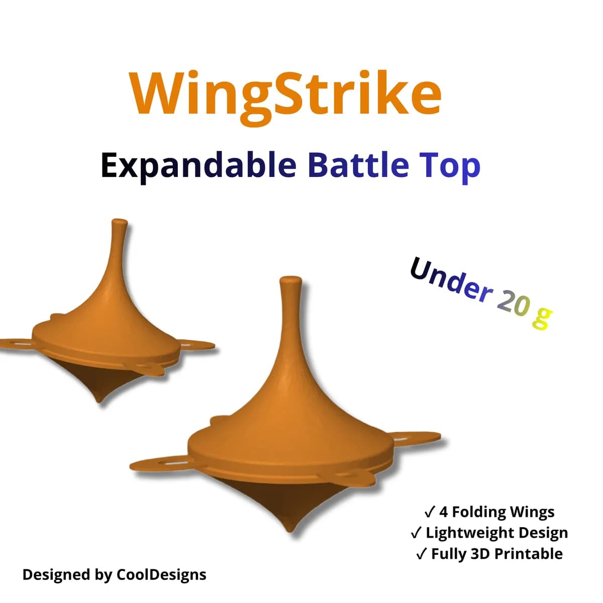 Волчок WingStrike с раскрывающимися крыльями — фото 4