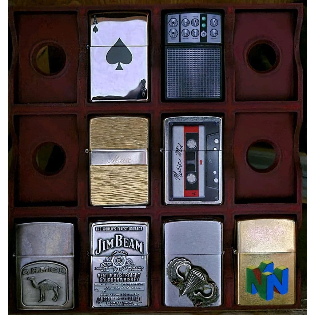 Подставка для коллекции зажигалок Zippo