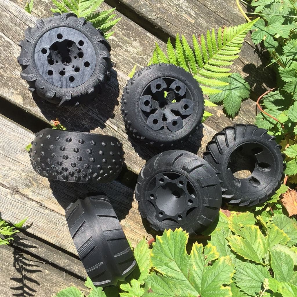 Второй комплект колёс для OpenRC Truggy 1:10 — фото 3