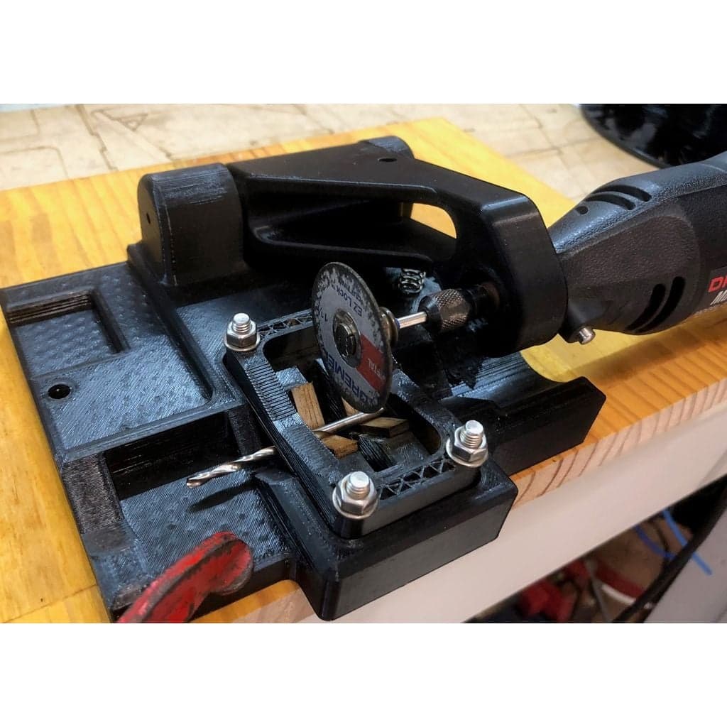 Приспособление для резки прутков и трубок на Dremel — фото 2