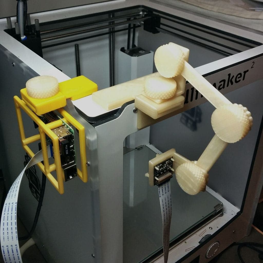 Крепление для Raspberry Pi и камеры к Ultimaker 2