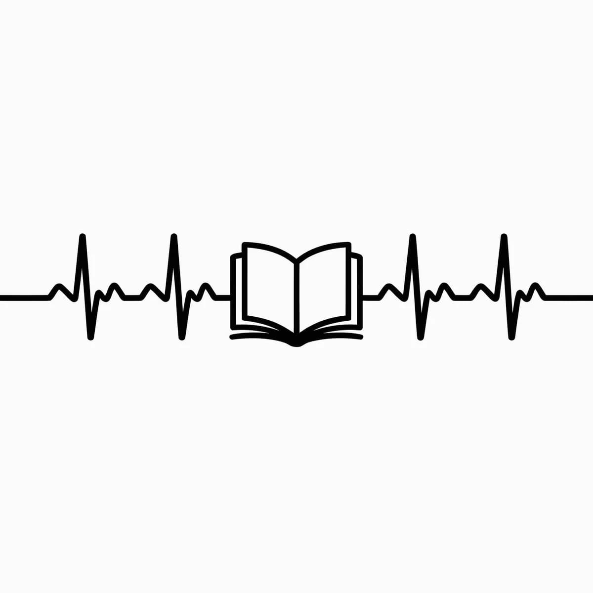 Панно «кардиограмма с книгой» — фото 2