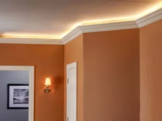 Потолочный карниз со скрытой LED-лентой — фото 7