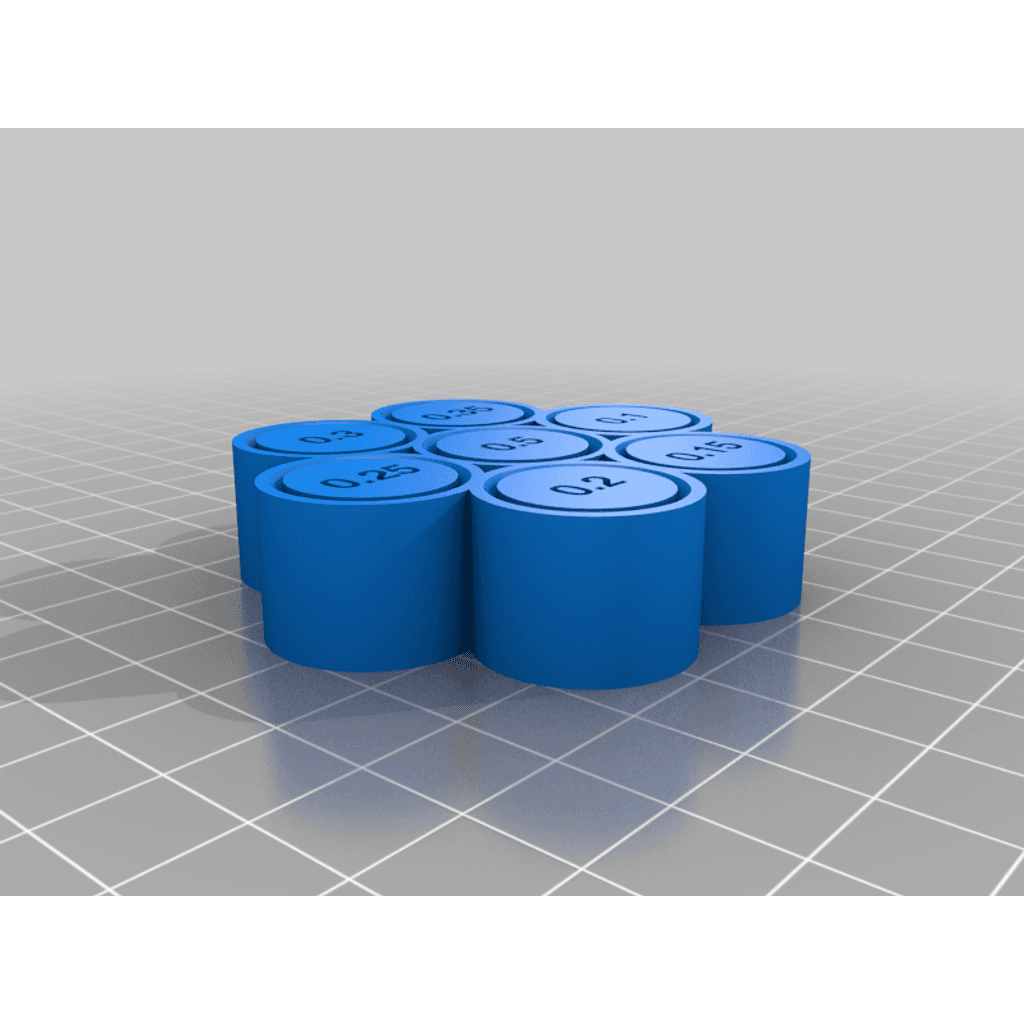 Приспособление для проверки допусков при 3D-печати
