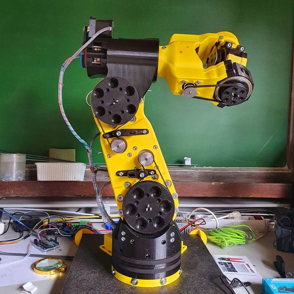 Роботизированная рука CyBot с циклоидальным редуктором — фото 2