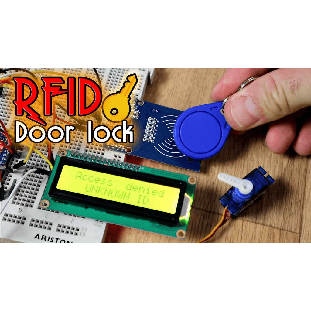 Корпус для дверного замка с RFID
