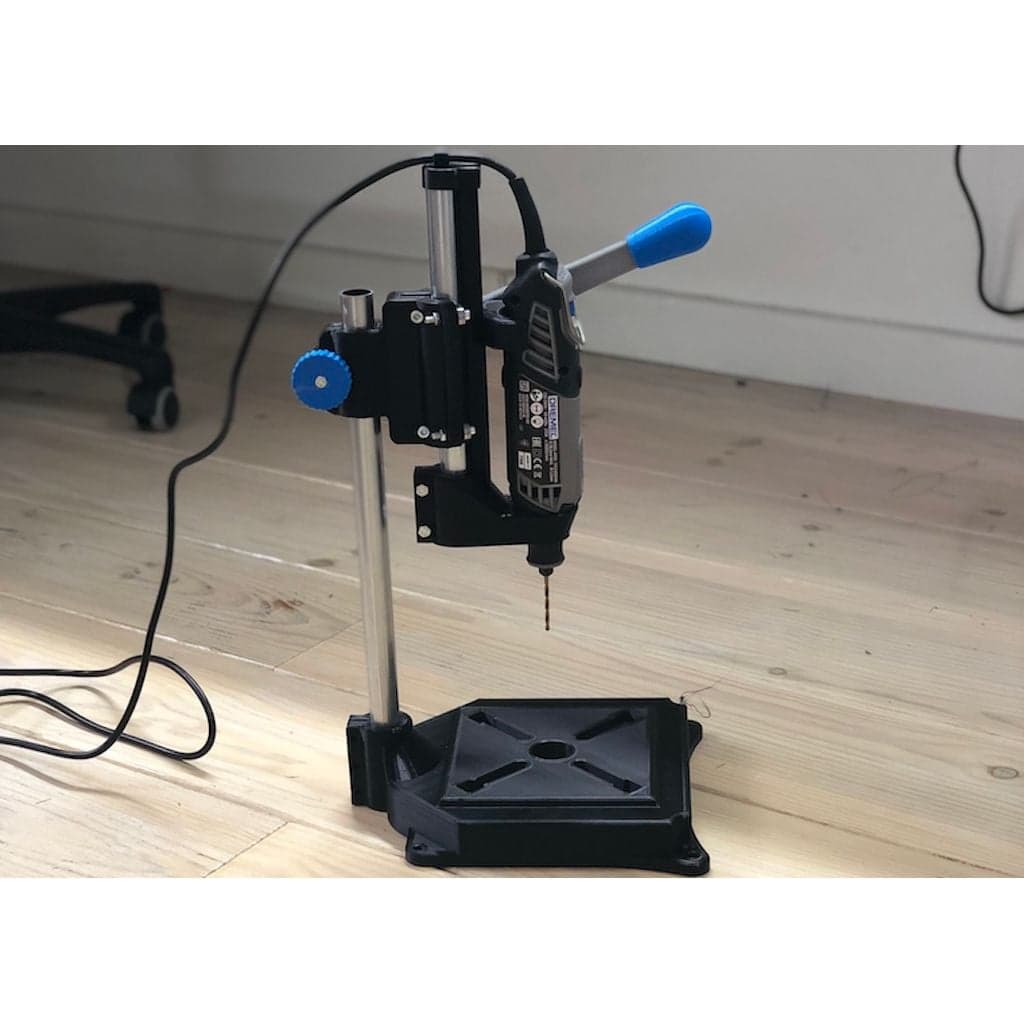 Сверлильный станок для Dremel — жёсткий и точный
