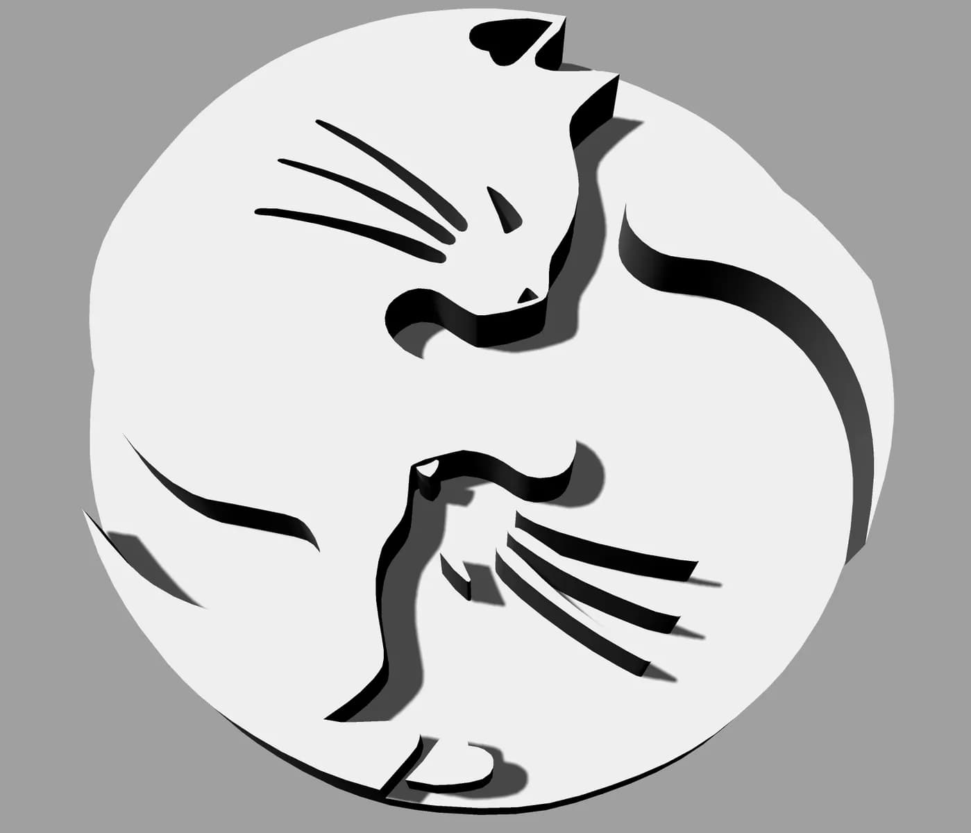 Парочка котов (декор) — фото 2