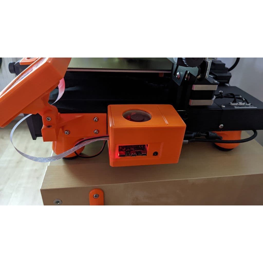 Крепление для Raspberry Pi к корпусу Ender 3 S1