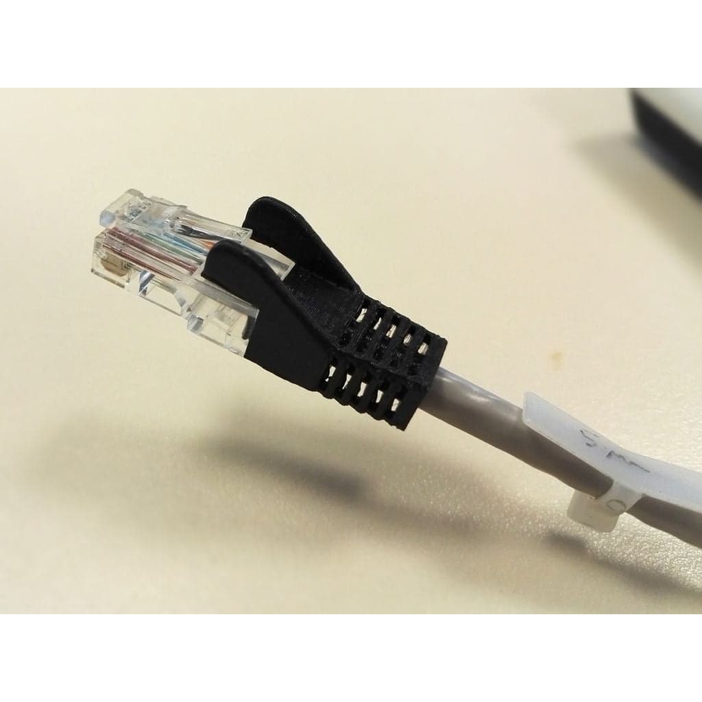 Защита защёлки сетевого разъёма RJ45