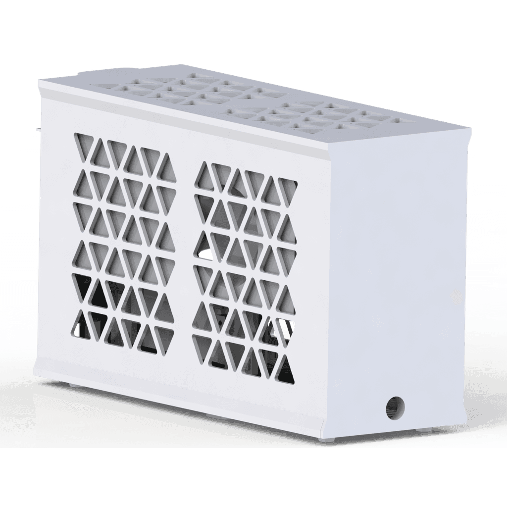Горизонтальный игровой корпус ITX на 8 литров