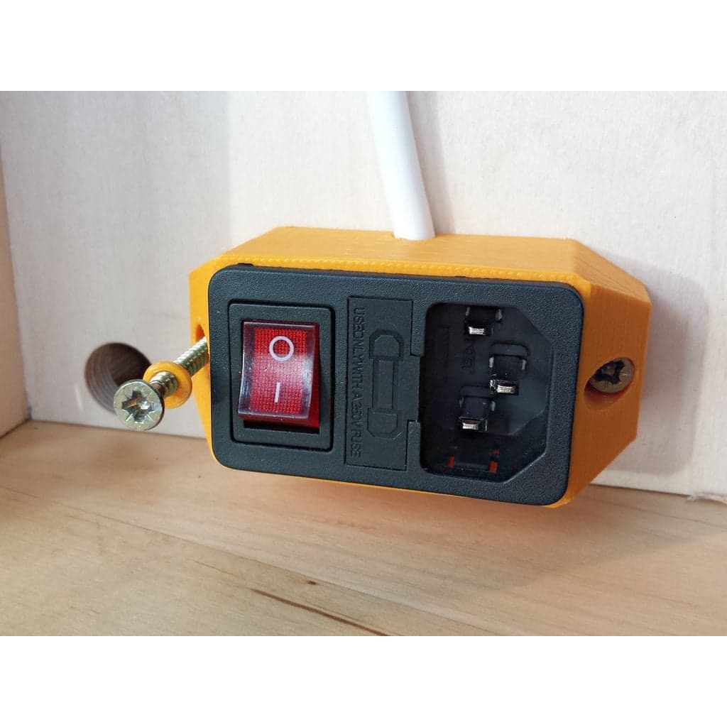 Крепление для разъема питания IEC320
