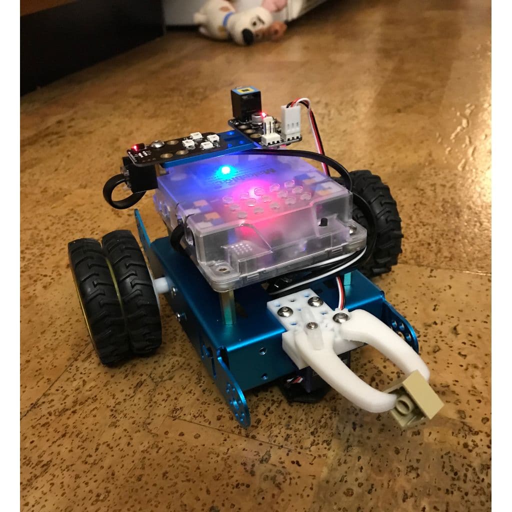 Захват для робота mBot на сервоприводе — фото 3
