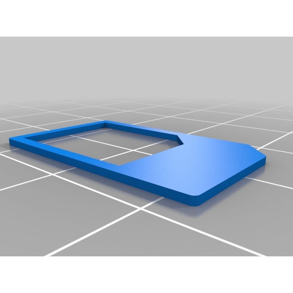 Адаптер micro-SIM в обычную SIM