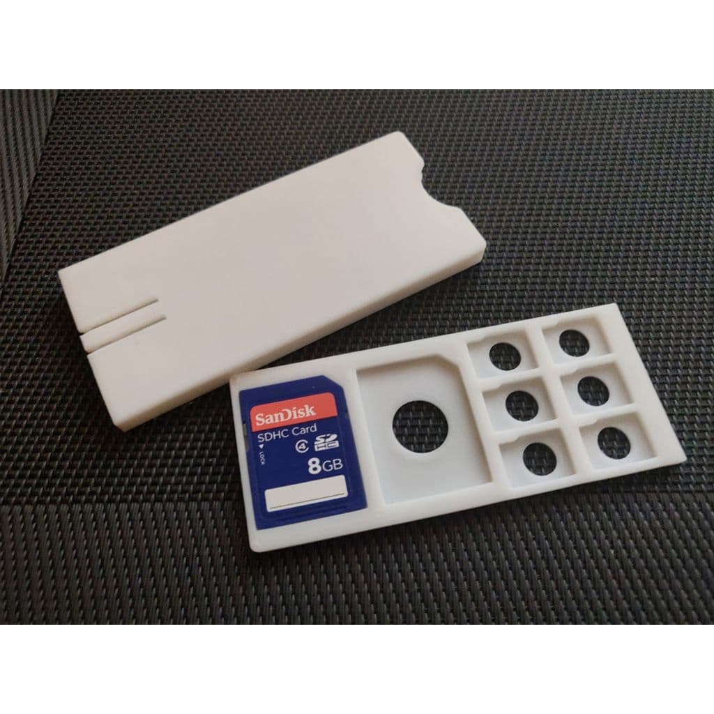 Кошелек для карт памяти SD и microSD с замком