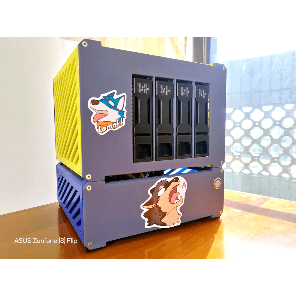 Корпус для NAS на Mini ITX