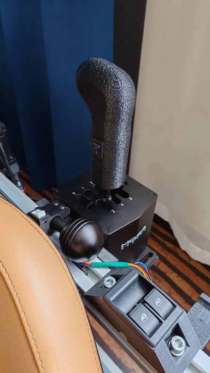 Рукоятка рычага КПП для игрового симулятора — фото 6
