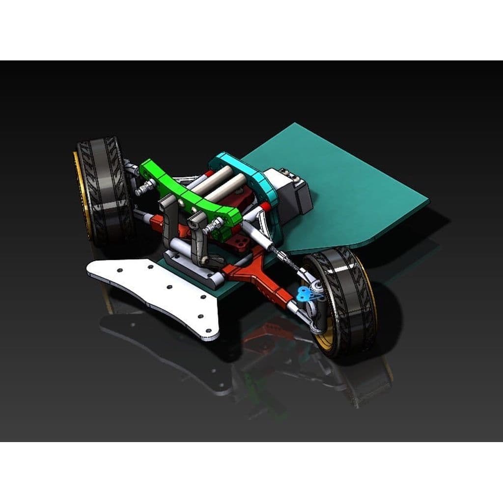 Рулевая система для RC-моделей дрифта