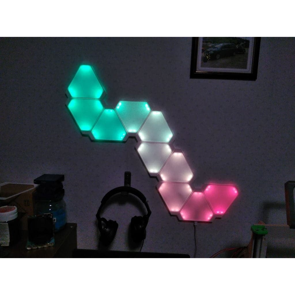 Световые панели (реплика Nanoleaf)